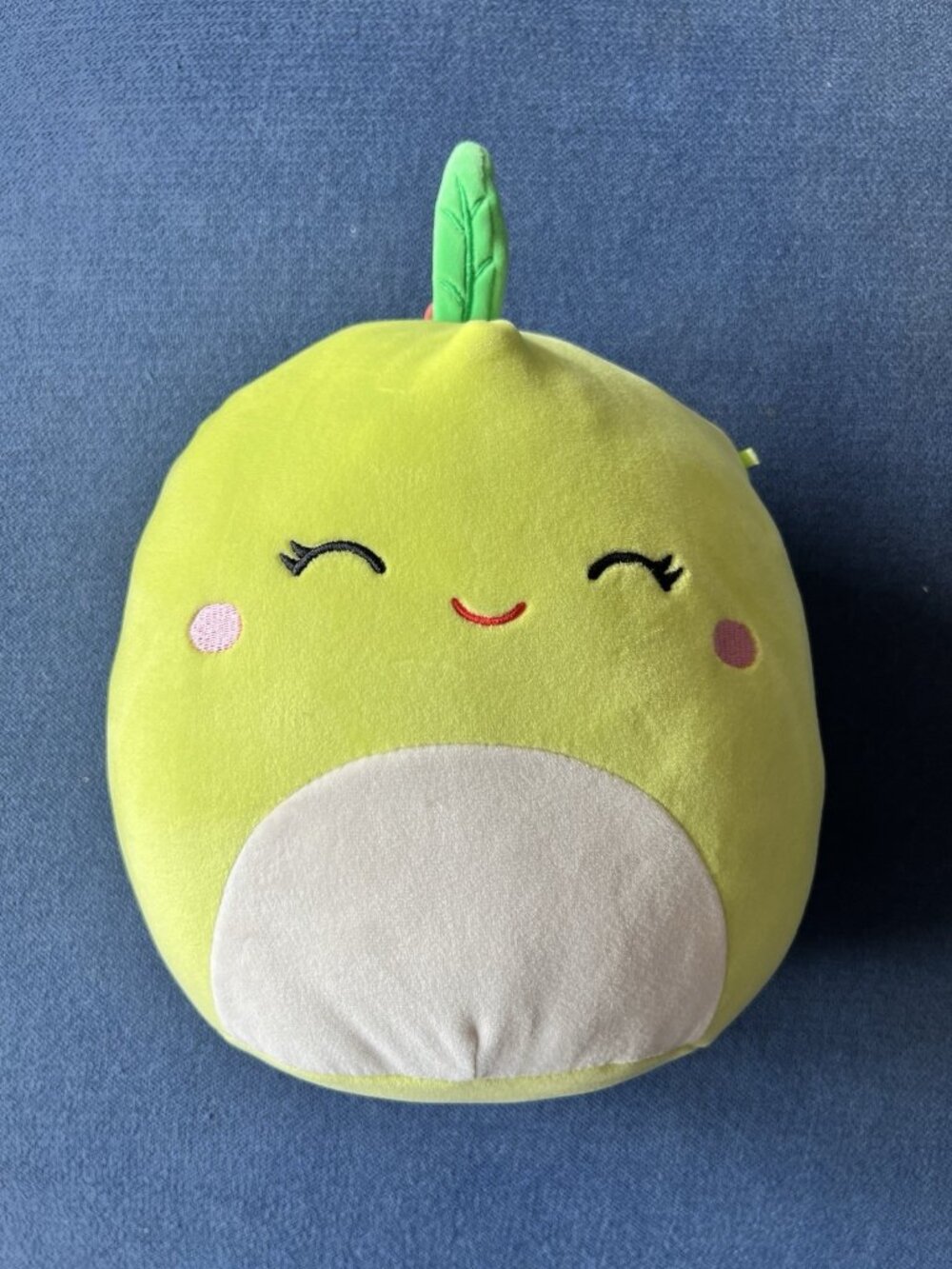 SQUISHMALLOWS Ashley Apple 8" Plush Toy Super Soft Kellytoy Food Green ORIGINAL